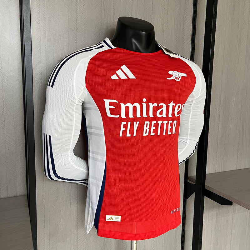 Manga longa Arsenal Home  24/25 Modelo Jogador