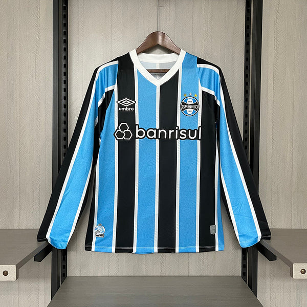 Camisa Masculina Umbro Gremio Manga Longa  24/25  Torcedor