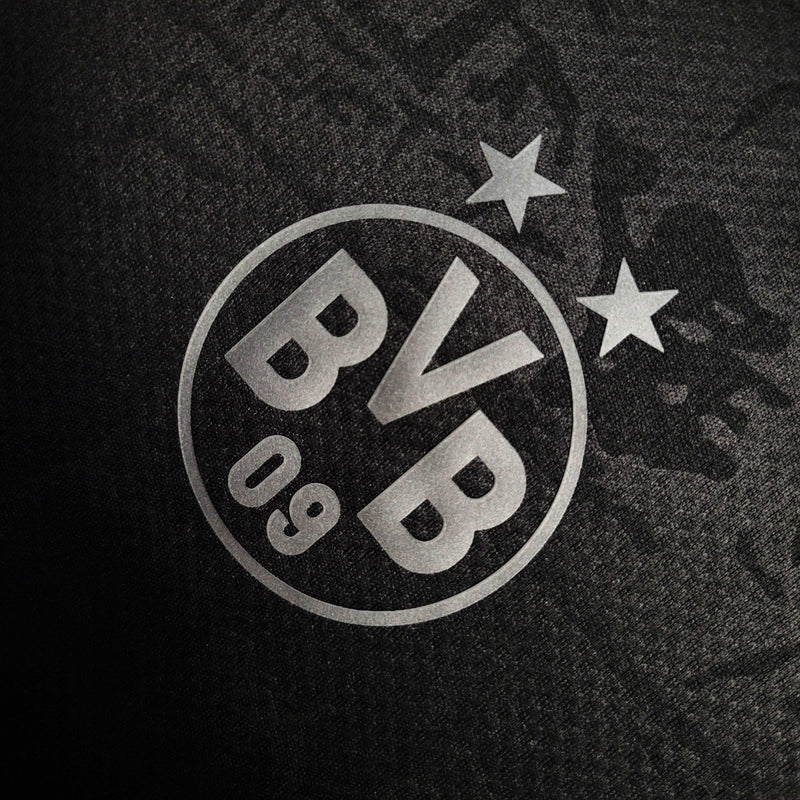 Camisa Borussia Dortmund Blackout 2023 - Preta