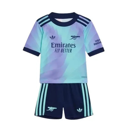 Conjunto Infantil Arsenal III 24/25 - Azul