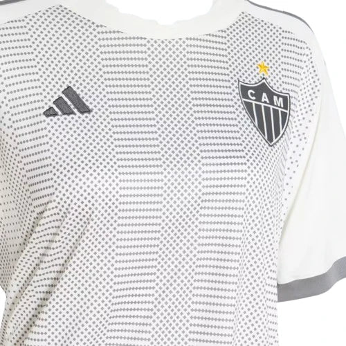 Camisa Atlético Mineiro Feminina Away 24/25 - Branca