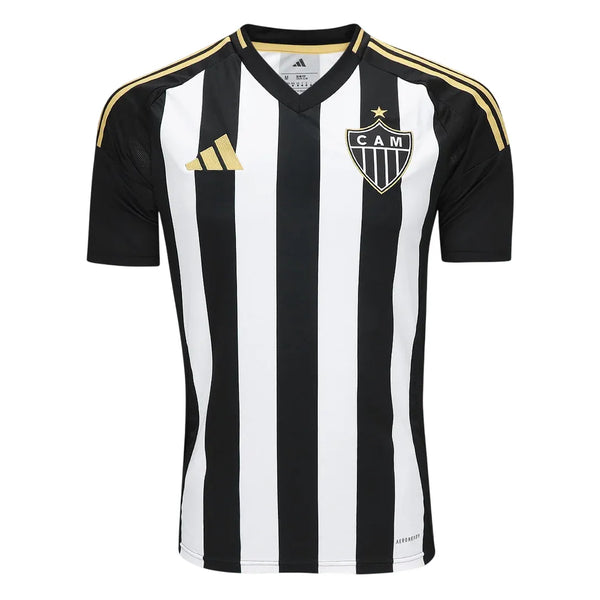 Camisa Atletico Mineiro Home 25/26 - Preta e Branca