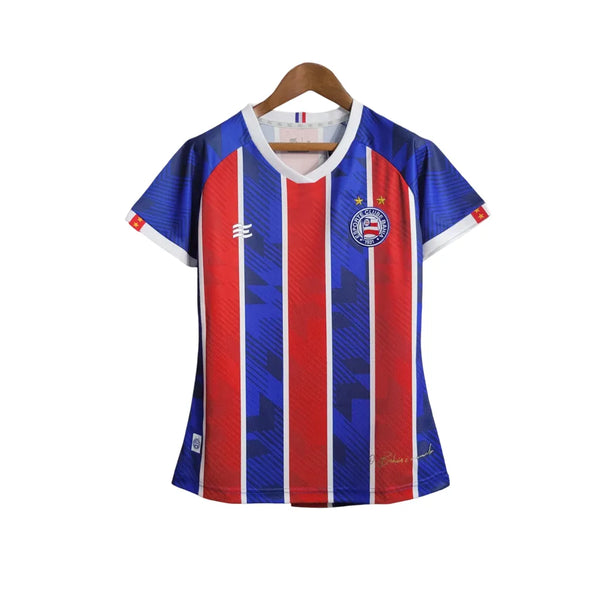 Camisa Bahia Feminina Away 23/24 - Azul e Vermelha