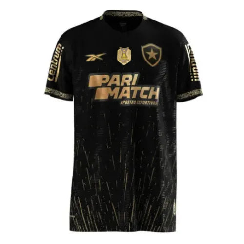 Camisa Botafogo Away 24/25 - Preta - C/ Patrocínio