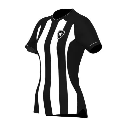 Camisa Botafogo Feminina Home 22/23 - Preta e Branca