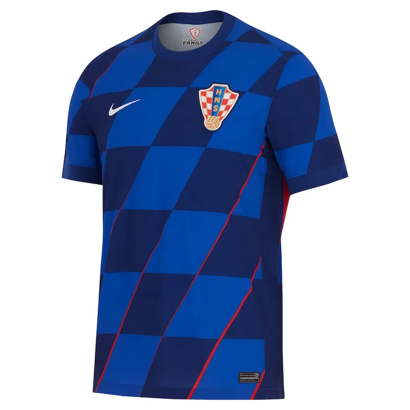 Camisa Croácia Away 2024 - Azul