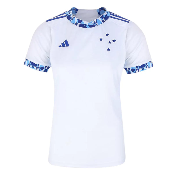 Camisa Cruzeiro Feminina Away 24/25 - Branca