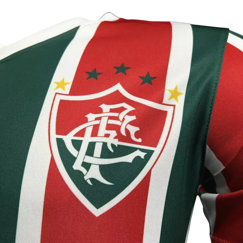 Camisa Fluminense Home 1993 Retrô - Vinho e Verde