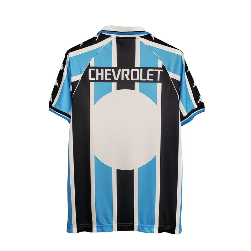 Camisa Grêmio Home 2000 Retrô - Azul e Preta