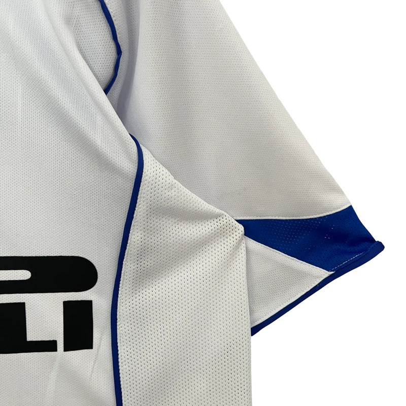 Camisa Inter de Milão Away 04/05 Retrô - Branca