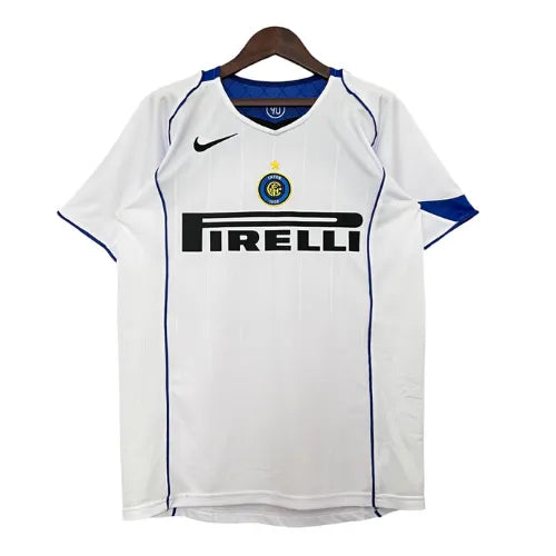 Camisa Inter de Milão Away 04/05 Retrô - Branca