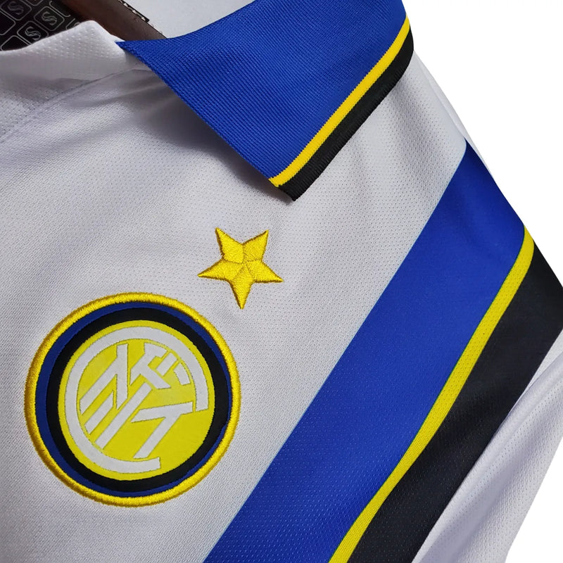 Camisa Inter de Milão Away 97/98 Retrô - Branca