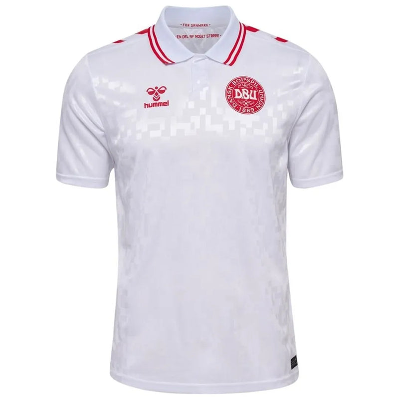 Camisa Dinamarca Away 2024 - Branco