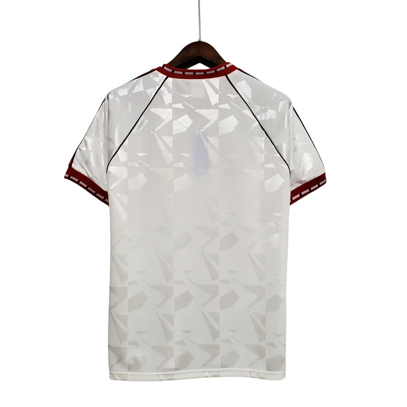 Camisa Manchester United 1991 Retrô - Branca