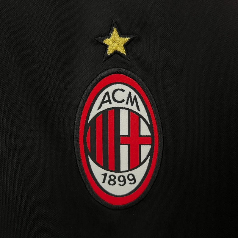 Camisa Milan Third 00/01 Retrô - Preta