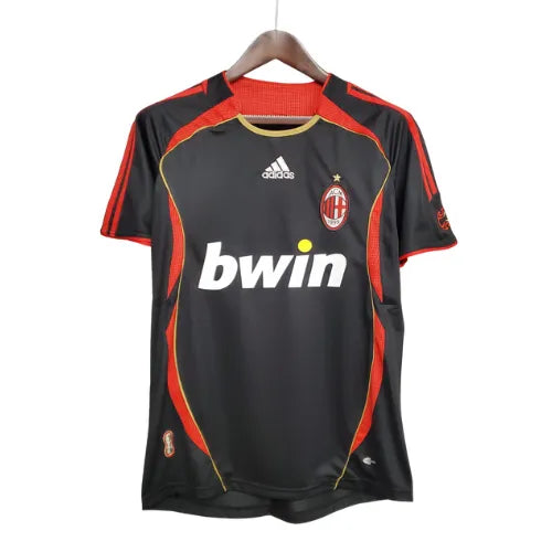 Camisa Milan Third 06/07 Retrô - Preta