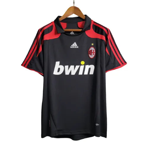 Camisa Milan Third 07/08 Retrô - Preta