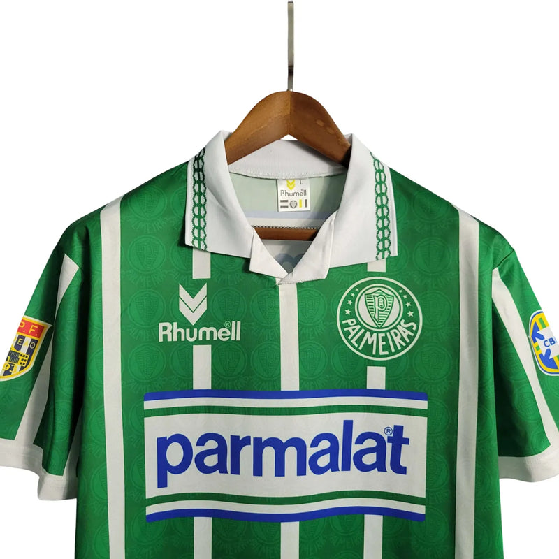 Camisa Palmeiras Home 93/94 Retrô - Verde e Branca