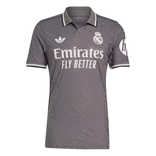 Camisa Real Madrid Third 24/25 Jogador - Cinza