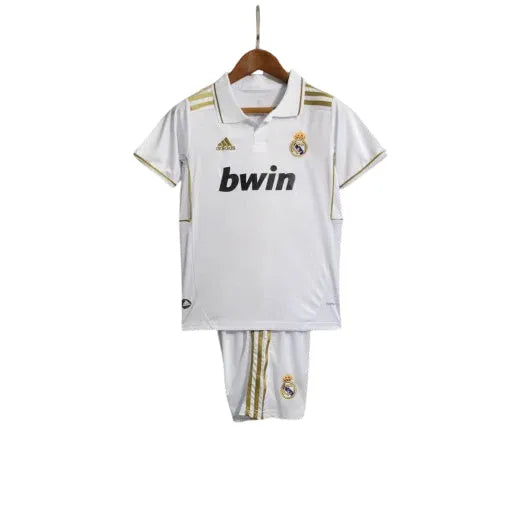 Conjunto Infantil Real Madrid I 11/12 - Branco