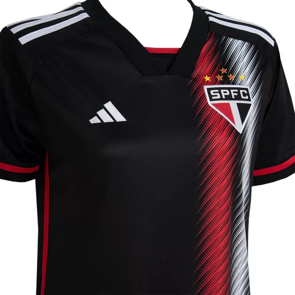 Camisa São Paulo Feminina Third 23/24 - Preta