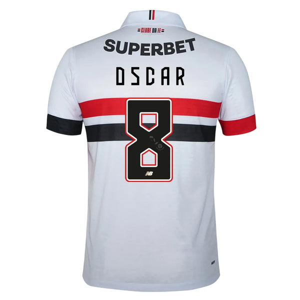 Camisa São Paulo Home 24/25 - Branca #Oscar