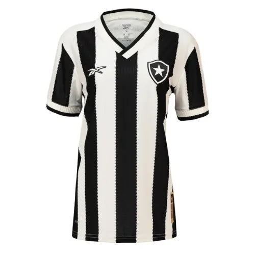 Camisa Botafogo Feminina Home 24/25 - Preta e Branca