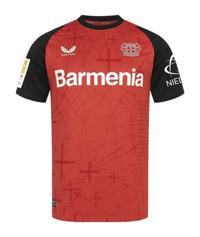 Camisa Bayer Leverkusen Home 24/25 - Vermelha