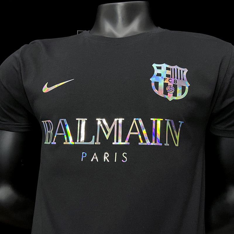 Camisa Refletiva do Barcelona  23/24 Nike- Balmain