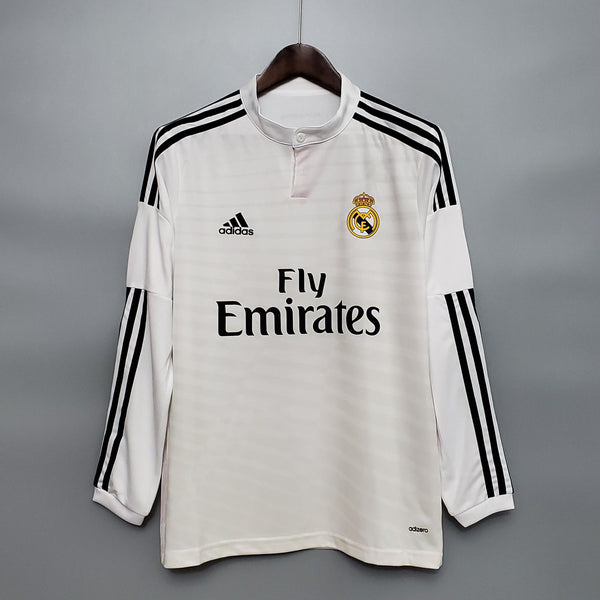 Camisa Manga Longa Real Madrid 14/15 Adidas - Branco