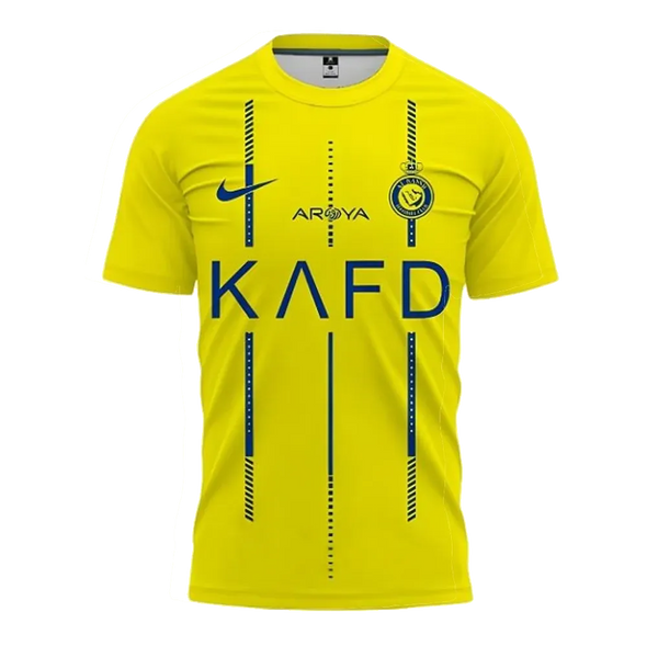 Camisa Al Nassr Home 23/24 - Amarela #Ronaldo7