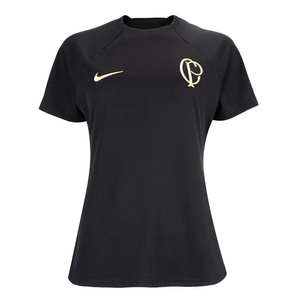 Camisa Corinthians Feminina Treino 22/23 - Preta