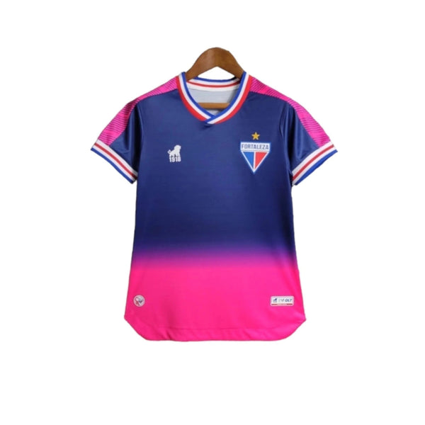 Camisa Fortaleza Feminina Outubro Rosa 23/24 - Azul e Rosa