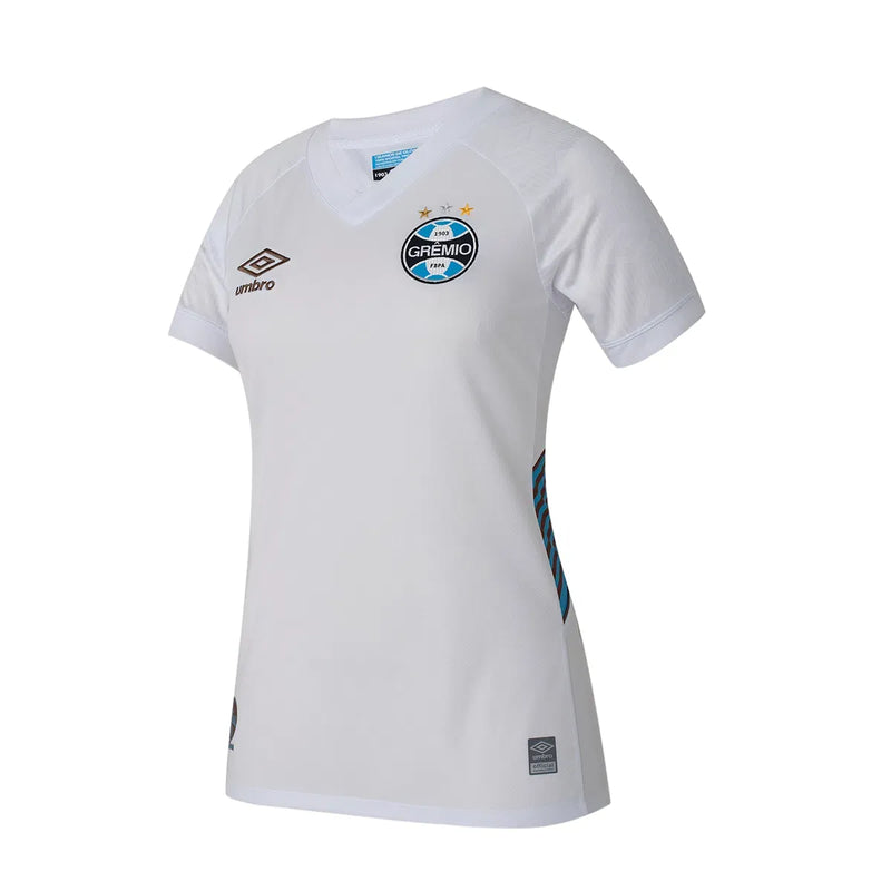 Camisa Grêmio Feminina Away 23/24 - Branca