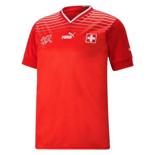 Camisa Suíça Home 2022 - Vermelha