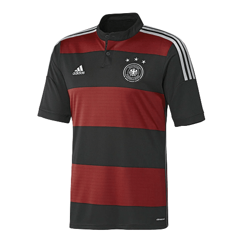 Camisa Alemanha Away 2014 Retrô - Vermelha e Preta