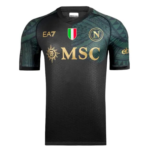 Camisa Napoli Third 23/24 - Preta