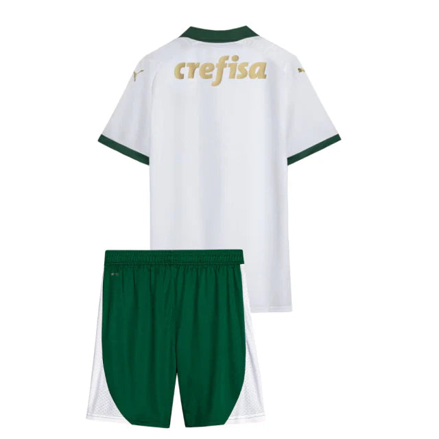 Conjunto Infantil Palmeiras II 24/25 - Branca