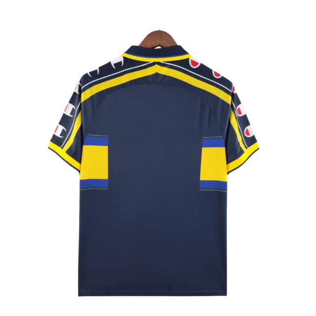 Camisa Parma Away 99/00 Retrô - Azul e Amarela