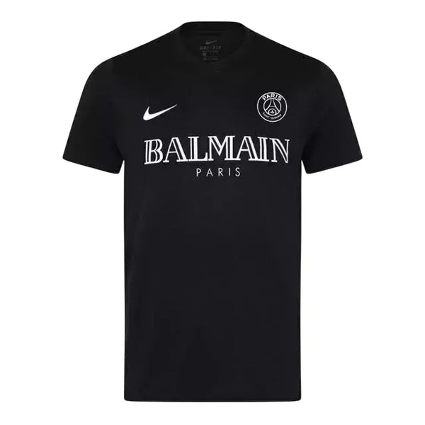 Camisa PSG Balmain - Preta Refletiva