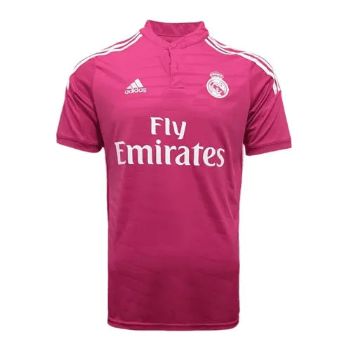 Camisa Real Madrid Away 14/15 Retrô - Rosa